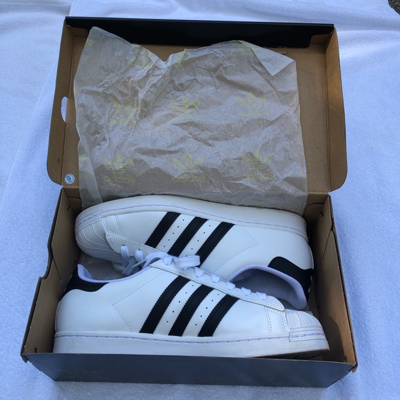 adidas Other - Adidas Superstar ADV Skate shoe white black men’s size 9.5